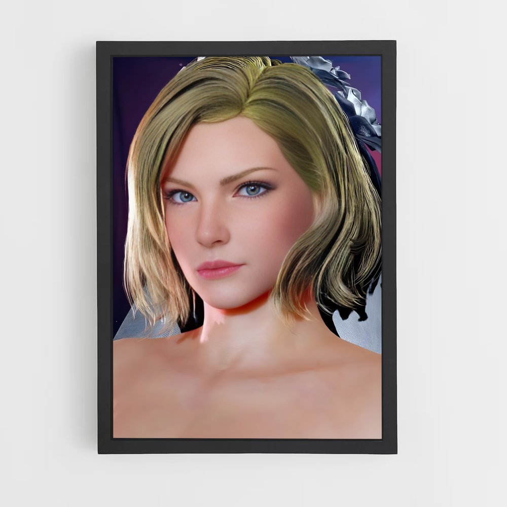 Poster Nina en Action – affiche Tekken (vue 2)